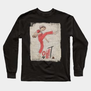 Oh Shit!! - Vintage Original Artwork Long Sleeve T-Shirt